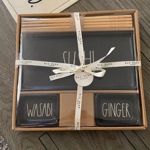 Rae Dunn sushi set
